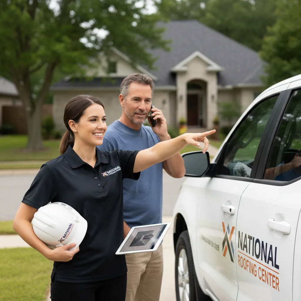 National Roofing Center customer support in Stowell