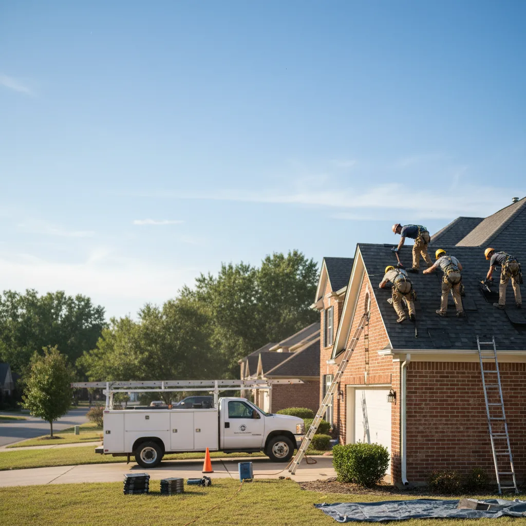 Roof Repair in Stowell